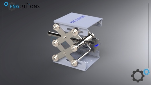 screw-jacks螺旋千斤顶升降台3D图纸 STEP格式缩略图